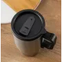 Автомобільний термокухоль із підігрівом No Brand Electric Mug 350 мл Сріблястий (2104619115)