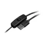 Світлодіодна настільна LED лампа UKC XSD 919 USB 34x11.5x7.5 см Чорний (3114011-UKC XSD 919)