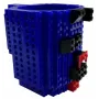 Кружка-конструктор No Brand Build-On Brick Mug 350 мл Синий (2104619135)