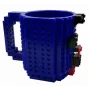 Кружка-конструктор No Brand Build-On Brick Mug 350 мл Синий (2104619135)