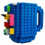 Кухоль-конструктор No Brand Build-On Brick Mug 350 мл Блакитний (2104619136)
