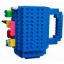 Кухоль-конструктор No Brand Build-On Brick Mug 350 мл Блакитний (2104619136)