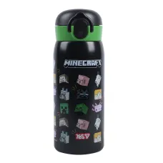 Термос YES Minecraft 420 мл Чорний (708752) Термос YES Minecraft 420 мл Чорний (708752)