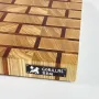 Дошка обробна торцева Gorillas BBQ 30х40х4 см Коричневий (DS24)