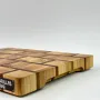 Дошка обробна торцева Gorillas BBQ 25х35х3 см Коричневий (DS25)