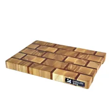 Дошка обробна торцева Gorillas BBQ 25х35х3 см Коричневий (DS25) Дошка обробна торцева Gorillas BBQ 25х35х3 см Коричневий (DS25)
