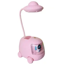 Детская настольная лампа No Brand Bus Table Lamp LED Розовый (2104619150)