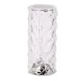 Нічник настільний сенсорний No Brand Crystal Rose RGB Прозорий (2104619151)
