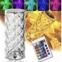 Нічник настільний сенсорний No Brand Crystal Rose RGB Прозорий (2104619151)