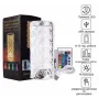 Нічник настільний сенсорний No Brand Crystal Rose RGB Прозорий (2104619151)
