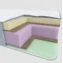 Матрац ортопедичний Homefort Rich 100х200 см Білий (34431241)