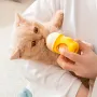 Бутылка для кормления котят и щенков Lesko 2404SPBL8061 80 мл Желтый (13712-91047)