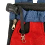 Рюкзак-кенгуру для тварин Lesko A10010-BR M Red Blue (13894-91090)