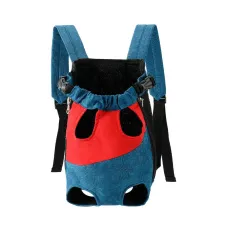 Рюкзак-кенгуру для тварин Lesko A10010-BR M Red Blue (13894-91090) Рюкзак-кенгуру для тварин Lesko A10010-BR M Red Blue (13894-91090)