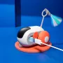 Іграшка для тварин Lesko DT1126 Smart Cat Toy 70x350 мм Помаранчевий (13604-91103)