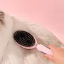Гребінець для собак та кішок Taotaopets 04A2212 22x5.5 см Pink (13785-90983)