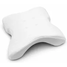 Ортопедична подушка Bautech Memory Foam Pillow 35x28x6 см Білий (2104619330)
