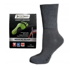 Діабетичні шкарпетки Footmate Medical Silver 36-38 Графітовий (69b7b6742db1c974f50858a3)