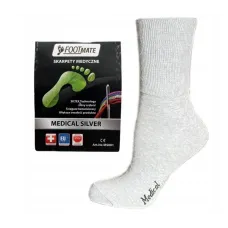 Діабетичні шкарпетки Footmate Medical Silver 36-38 Сірий (69b7b678bd60a9fef105a18b)