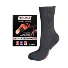 Діабетичні шкарпетки Footmate Medical Thermo AG+ 36-38 Графітовий (69b7c7ad1797553d230ee7cf)