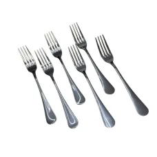 Набір вилок Gorillas BBQ 20.5 см 6 шт Сірий (DS47) Набір вилок Gorillas BBQ 20.5 см 6 шт Сірий (DS47)