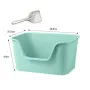 Туалет для котов Taotaopets 262207 39.5 x 25.5 x 16 см Мятный (13609-92960)