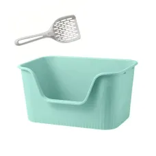 Туалет для котов Taotaopets 262207 39.5 x 25.5 x 16 см Мятный (13609-92960)