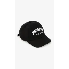 Бейсболка No Brand 38416-1 50-52 см Чорний (2000999426568) Бейсболка No Brand 38416-1 50-52 см Чорний (2000999426568)