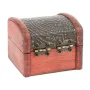 Шкатулка No Brand Guardar Растительный орнамент 7.9х7.3х6 см Коричнево-серый (27982)