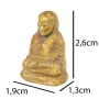 Статуя Kailash Буддійський Святий 2.6x1.9x1.3 см Бронзовий (23352)