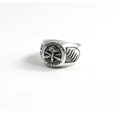 Кільце ракетних військ та артилерії України Maxi Silver 4496 SE 18.0 Сріблястий (8449680) Кільце ракетних військ та артилерії України Maxi Silver 4496 SE 18.0 Сріблястий (8449680)