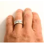 Кільце Соломона з трьома написами Maxi Silver 4090 SE 20.0 Сріблястий (8409081)