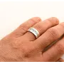 Кільце Соломона з трьома написами Maxi Silver 4090 SE 20.0 Сріблястий (8409081)