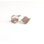 Серьги Maxi Silver 9598 Van Cleef 1.1 см Серебристый (89598)