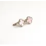 Серьги Maxi Silver 9598 Van Cleef 1.1 см Серебристый (89598)