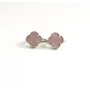 Серьги Maxi Silver 9598 Van Cleef 1.1 см Серебристый (89598)