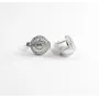 Сережки Maxi Silver 2756 1.4 см Сріблястий (82756)