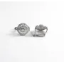 Сережки Maxi Silver 2756 1.4 см Сріблястий (82756)