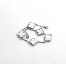 Браслет Maxi Silver 9597 SE Van Cleef 15-18 см Сріблястий (8959780)
