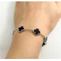 Браслет Maxi Silver 9596 SE Van Cleef 15-18 см Сріблястий (8959680)