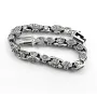 Браслет с ликами Maxi Silver 9516 SE Спаси і збережи 23 см Серебристый (8951680)