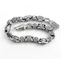 Браслет с ликами Maxi Silver 9516 SE Спаси і збережи 23 см Серебристый (8951680)