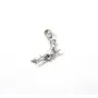 Кулон відьма на мітлі Maxi Silver 9601 1.2x2 см Сріблястий (89601)