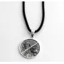 Кулон самурай з медоїдом Maxi Silver 9589 2.6 см Сріблястий (89589)