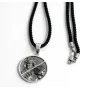 Кулон самурай з медоїдом Maxi Silver 9589 2.6 см Сріблястий (89589)