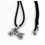Кулон у вигляді мотоцикла Maxi Silver 9584 3x2 см Сріблястий (89584)