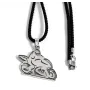 Кулон мотоцикл спорт Maxi Silver 9583 4x3 см Сріблястий (89583)