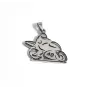 Кулон мотоцикл спорт Maxi Silver 9583 4x3 см Сріблястий (89583)