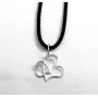 Підвіс серце Maxi Silver 2856 2.3 см Сріблястий (82856)