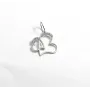 Підвіс серце Maxi Silver 2856 2.3 см Сріблястий (82856)